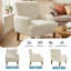 Fauteuil d'appoint rembourré en velours côtelé avec pieds en bois massif Retro-1611561519