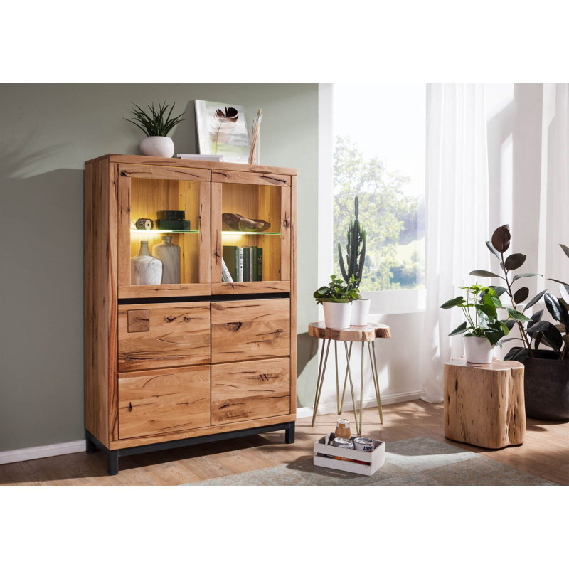 Villanders Display Cabinet, Ecru