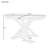 Retro Functional Extendable Dining Table With A 12" Leaf For Dining Room And Living Room-109545526-109545527