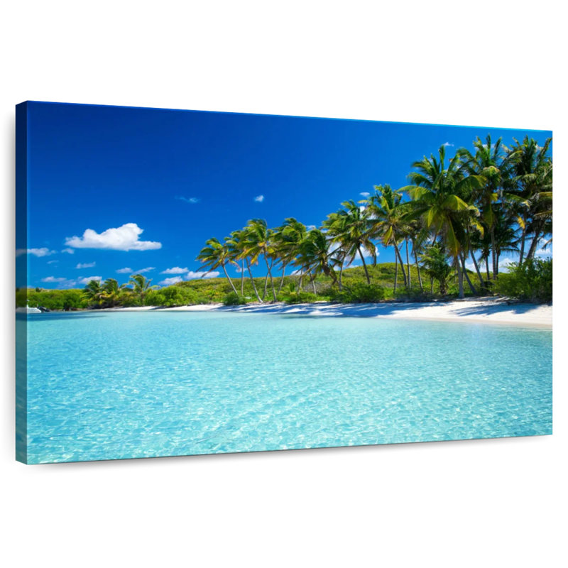 Gillard, palmiers et plage tropicale