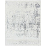 Wool Area Rug in Silver/Gray