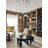 6" Alabaster Mini Pendant Light Satin Brass Modern Ceiling Pendant-993204230-993204231