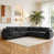 Tissu gris
