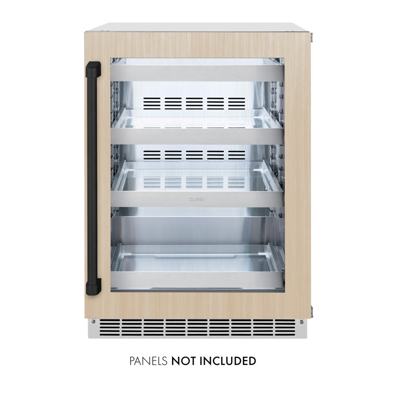 151 Cans (12 oz.) 5.2 Beverage Refrigerator, Black