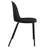 Gustawa Dining Chairs - Modern Stackable Plastic Chairs with Iron Legs & Padded Cushion - Set of 4 Kitchen & Dining Room Chairs-65771807