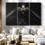 «Black and Gold Beauty» sur toile-98978801