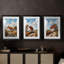 LANDSCAPES Series CIV - Impression personnalisée de qualité supérieure avec mat - 3 pièces-1597224111-1597224097