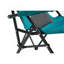Fauteuil de jardin robuste à haut dossier 250LBS, chaise pliante portative avec porte-gobelet