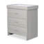 Pembrey 2 Piece Furniture Set, Under Drawer and Premium Sprung Mattress - Ash Grey-104807965