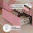 Bed Frame With Storage Headboard & 4 Drawers,with Led Lights & Charging Station, No Box Spring Needed, Easy Assembly, Princess Velvet Upholstered Platform Bed-261471909-261471908