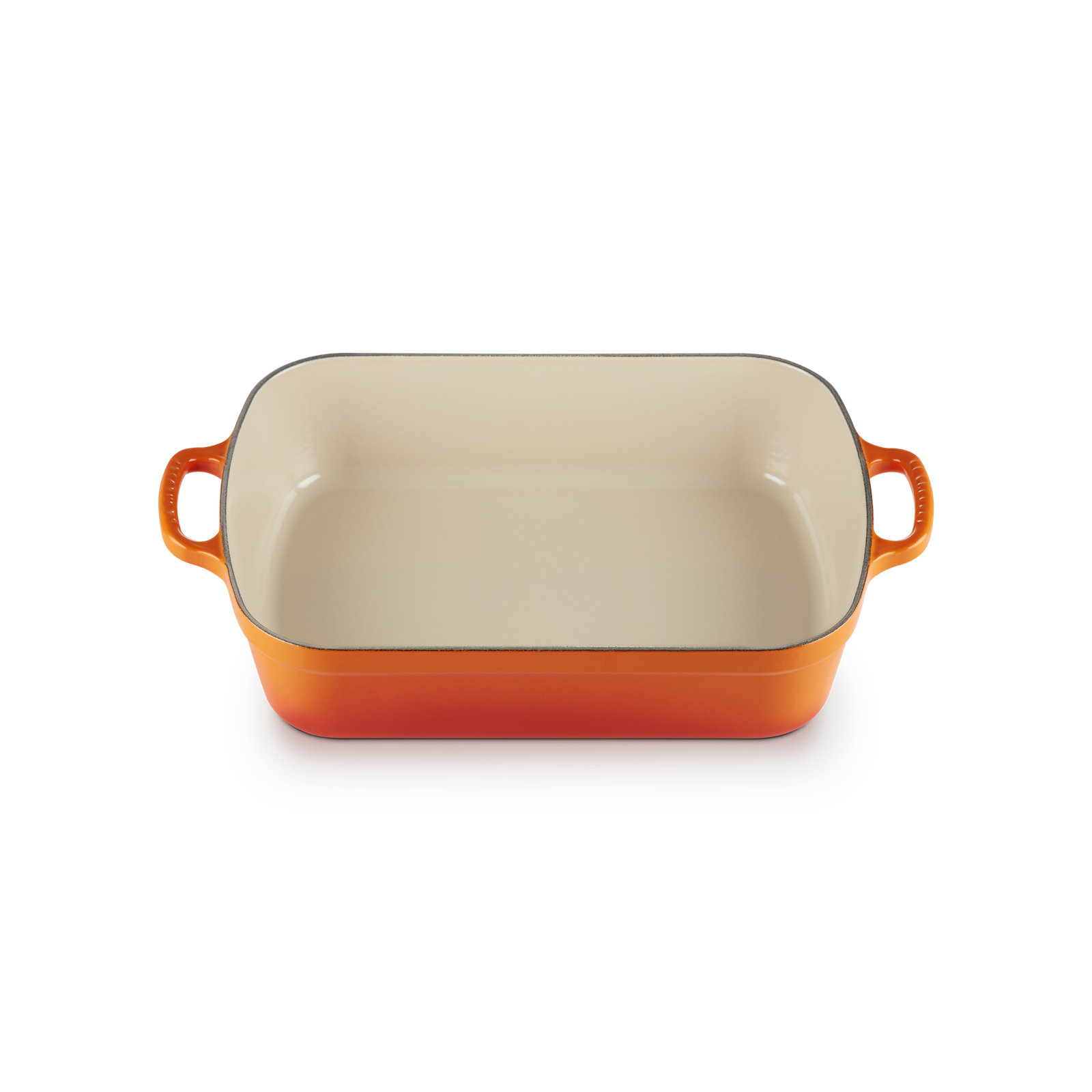 Le Creuset Signature Enameled Cast Iron Roaster, 5.25 qt., Flame