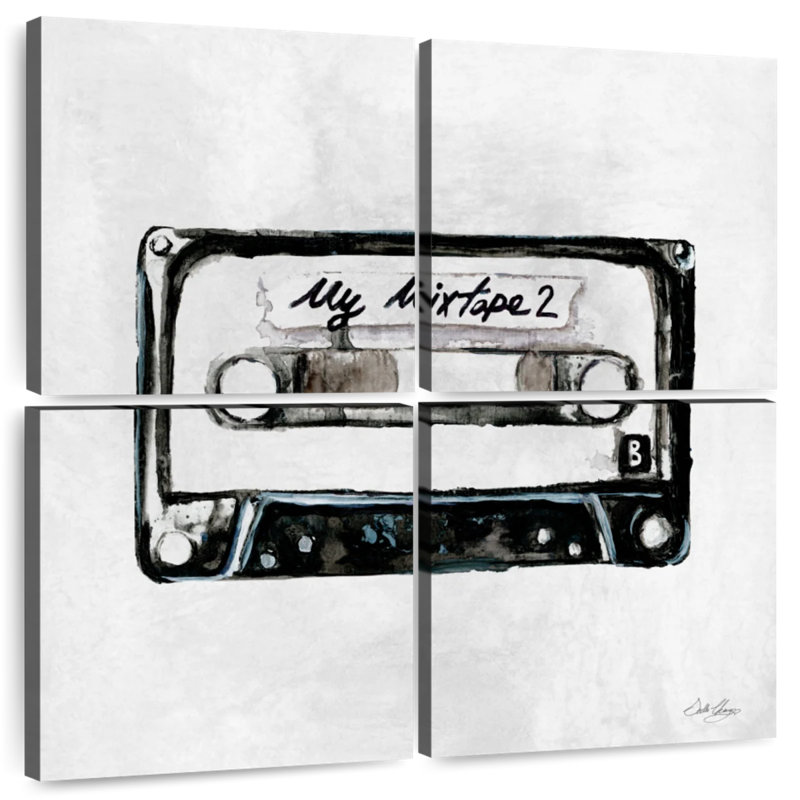 Abarca Retro Cassette II, 32" H x 32" W
