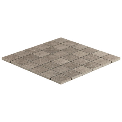 Monolith 11.81 In. X 11.81 In. Matte Porcelain Mosaic Floor And Wall Tile (0.96 Sq. Ft. / Each)