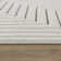 Sumya In- & Outdoor Scandi Modern White Area Rug