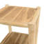 Cafferkey 40cm W Solid Wood Shelving Unit