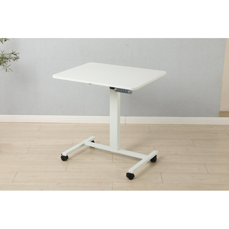 Laetyn 31.5" Height Adjustable Standing Desk, White