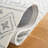 Metro Hand Tufted Wool/Cotton/Latex Rug in Gray-2101147483