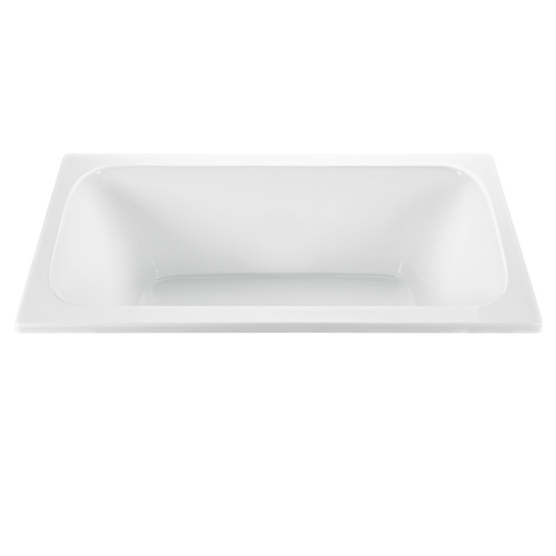 Sophia 2 Undermount Standard Whirlpool Tub, White