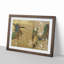 The Waves at Matsushima by Tawaraya Sotatsu - Picture Frame Painting Print-55611370-55611369