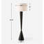 Lampe sur pied fuselée noire Philomen