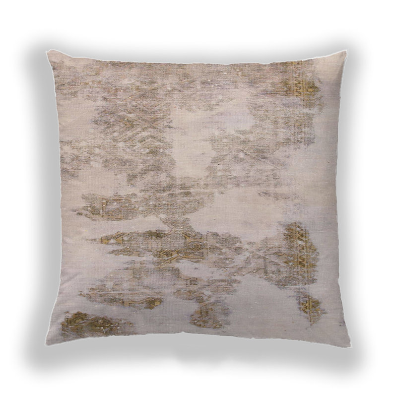 Coussin décoratif abstrait 1191, Microsuède
