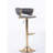 Bar Stools,with Chrome Footrest and Base Swivel Height Adjustable-1402367554