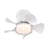 21''  low noise abs blade remote ceiling fan with led light for Kitchen Bedroom Dining room Toilet Patio-1582438209