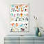 Alphabet animaux, impression sur toile tendue-1591588710