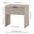 Kenslow 24" Wide Rectangular Fluted Nightstand in Alder White-105539074