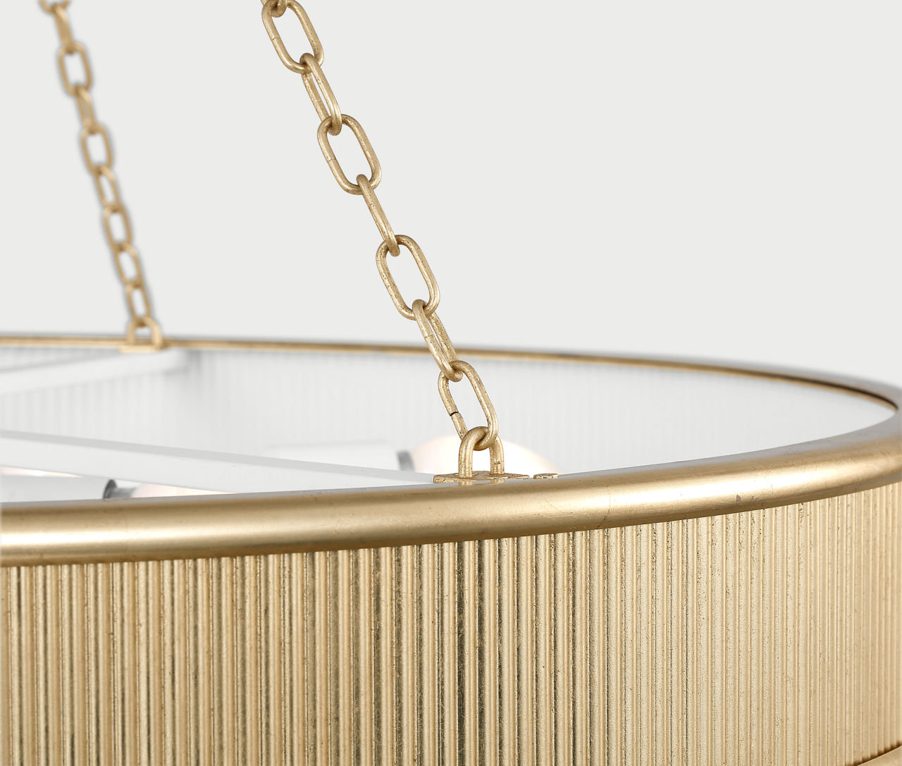 Rigsby Chandelier, 4.5" H x 36" W x 36" D, Gild, 10