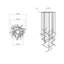 Ballet 24 - Light LED Chandelier-44563557