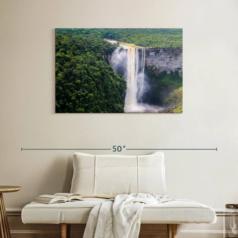Alvord Kaieteur Falls, 26" H x 39" W