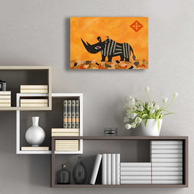 " Rhino With Summer Sky " by Casey Craig