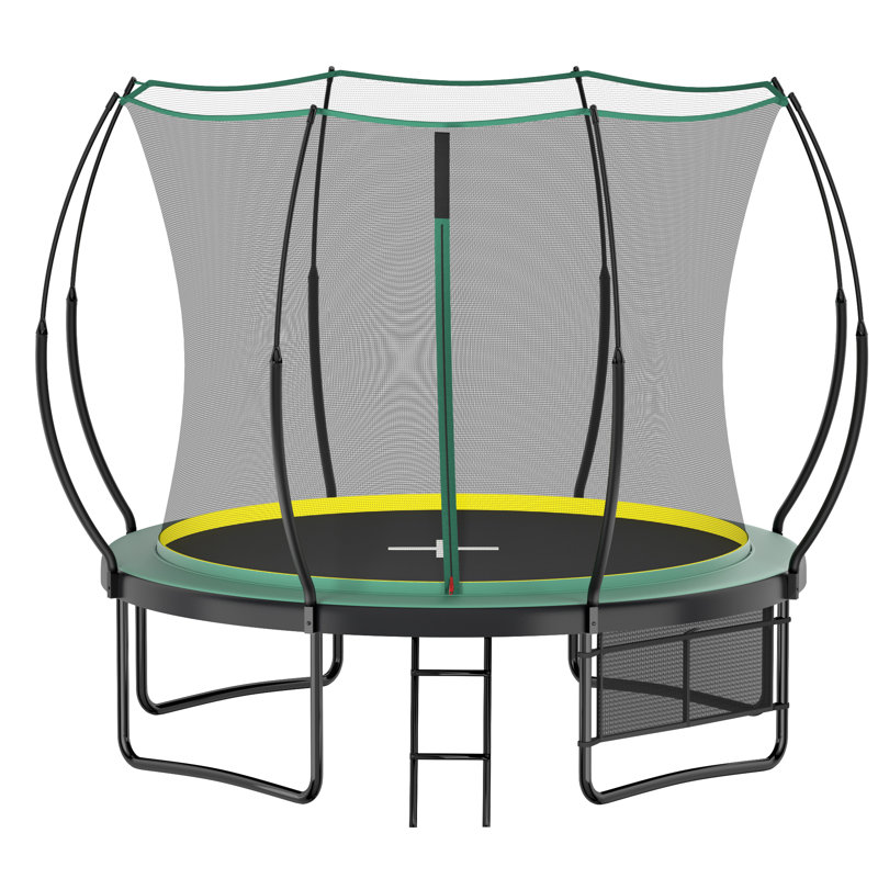 YC 10FT Springfree no Gap Trampoline- Green