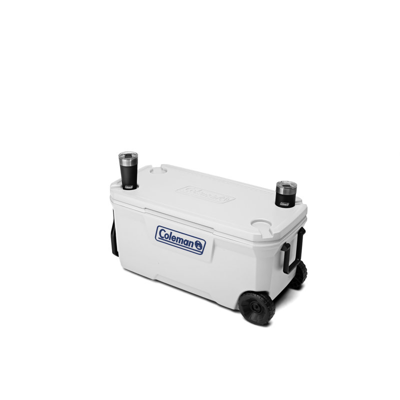 100 pte Glacière sur roues Coleman® 316 Series ™, Blanc
