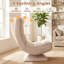 Upholstered Swivel Accent Chair-203701468