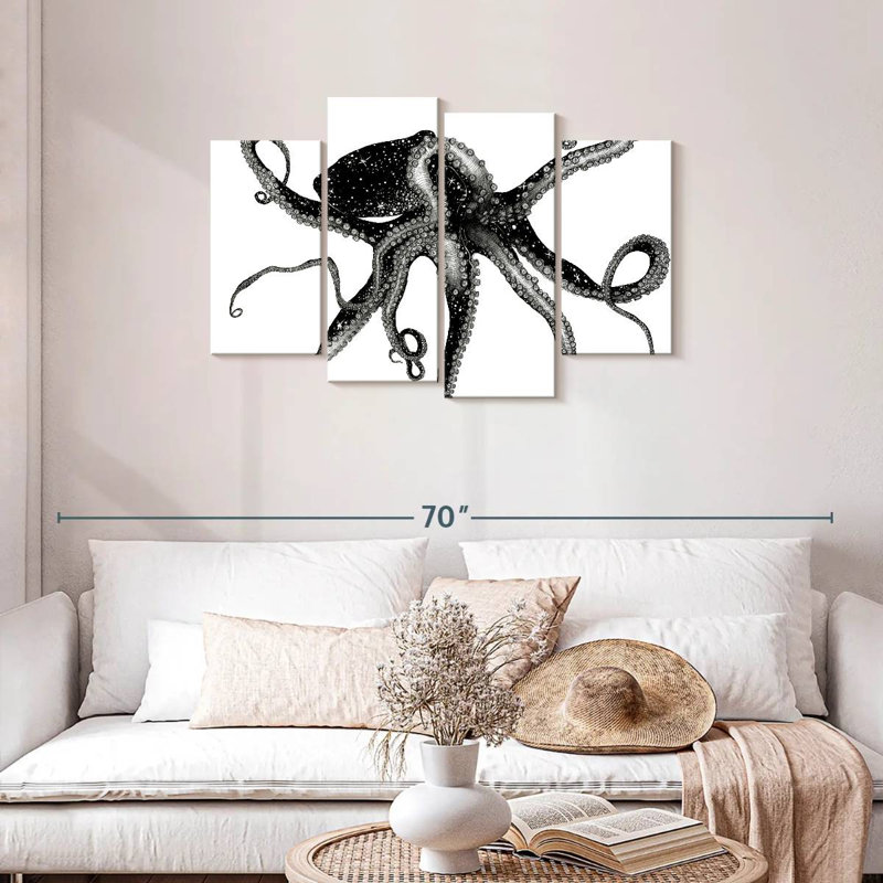 Brampt Cosmic Octopus, 27" H x 43" W