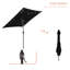 Parasol de marché carré 78 po Rukhsaar-1101683513