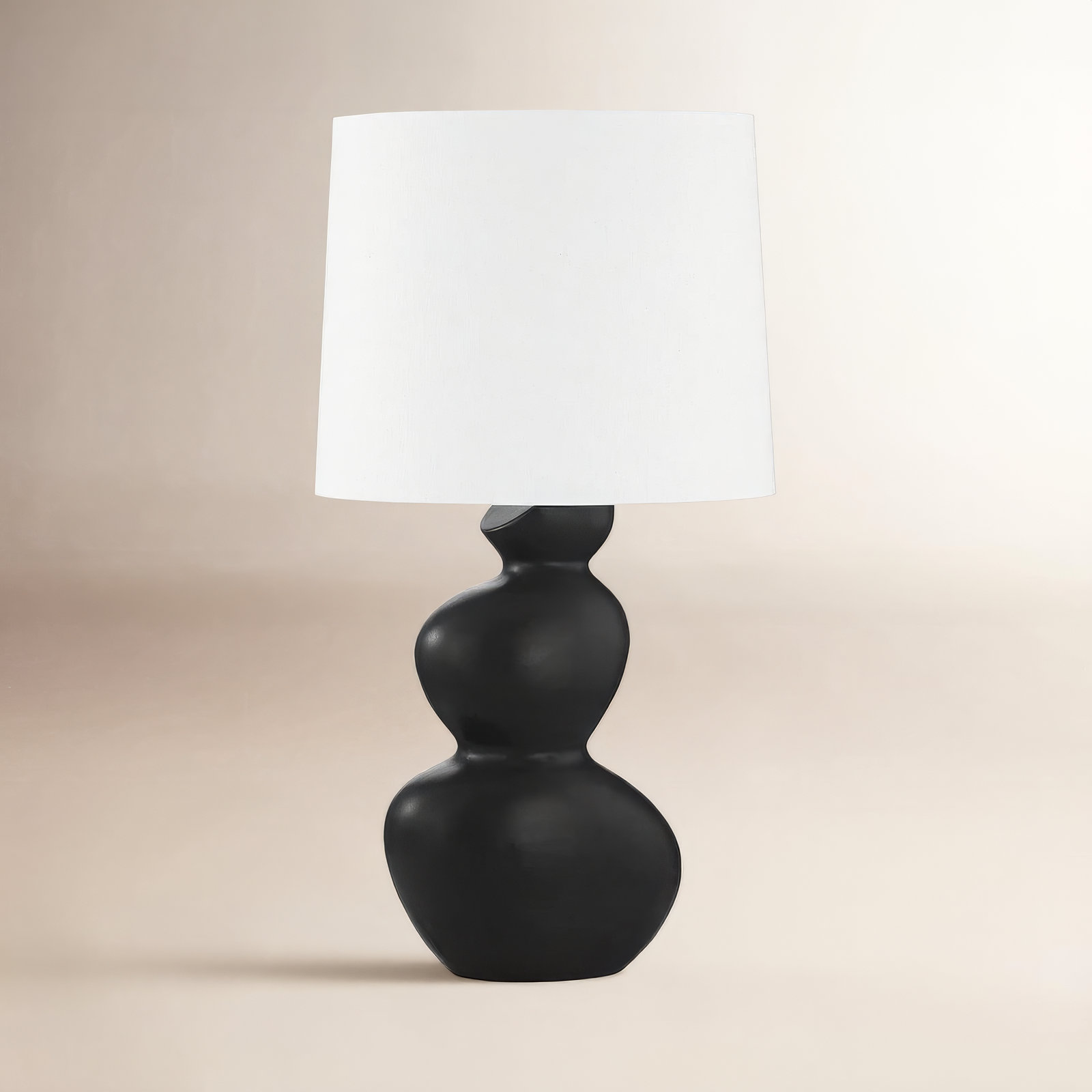 Table Lamp, Satin Black