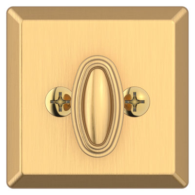 Traditional Square Single Cylinder Deadbolt
