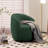 Swivel Accent Armchair Barrel Chair With Powder Coating Metal Ring-1135975735