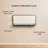 Imane Rectangle Wall Mounted Mirror with Shelf