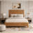 Solid Wood Bed Frame-605633909