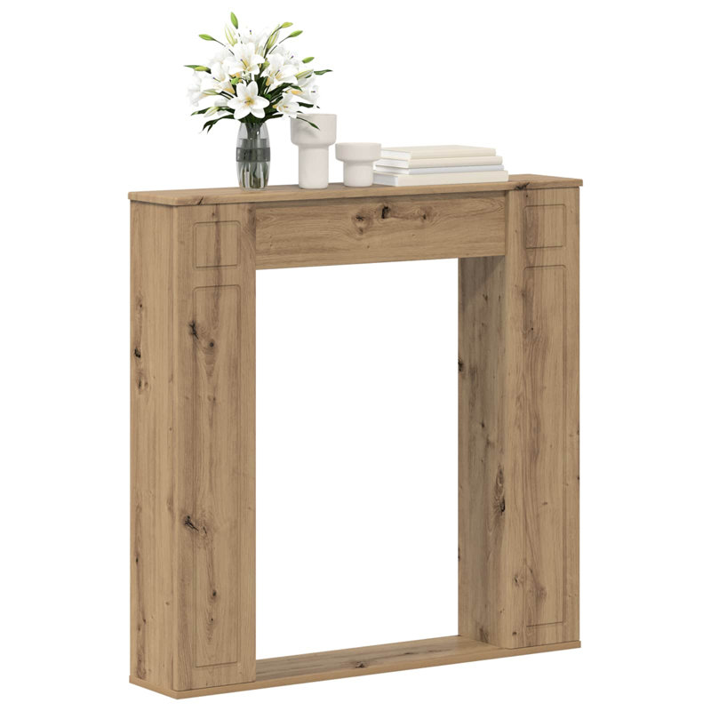 Fireplace Mantel, Artisan Oak