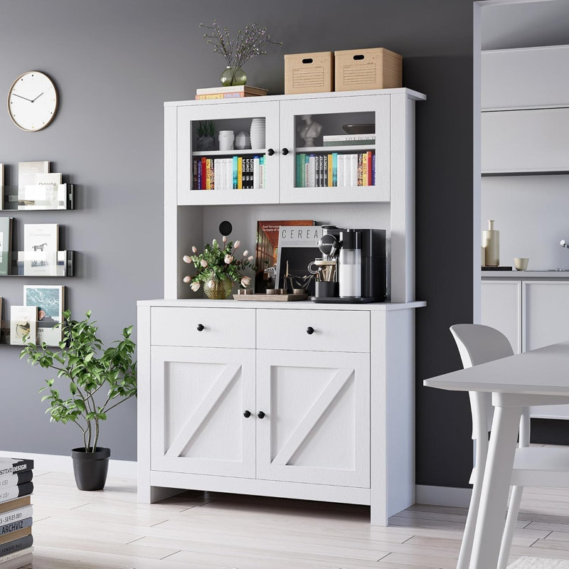 63.4cm Kitchen Pantry, White