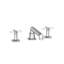 Tolmin Widespread Bathroom Faucet with Drain Assembly-78574935