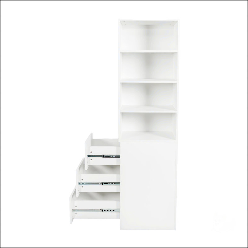 Armoire de rangement H 70,87 ", Blanc