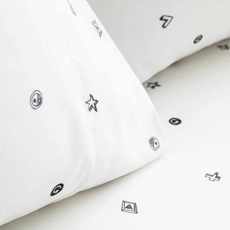 Microfiber Sheet Set, Twin Sheet Set + Fitted Sheet + 1 Pillowcase