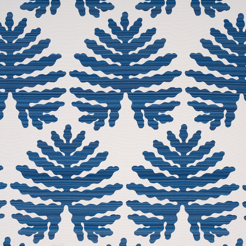Palma Sola Indoor/Outdoor Fabric, Navy