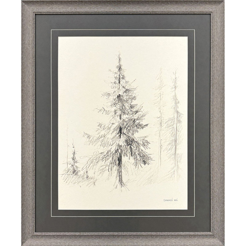 «Elegant Pine II», art encadré